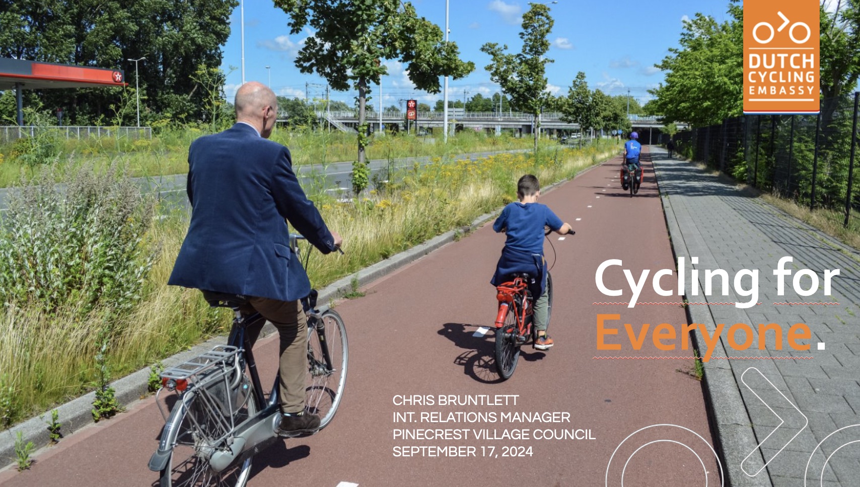 Dutch Cycling Embassy presentation